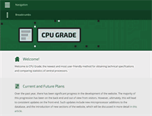 Tablet Screenshot of cpugrade.com